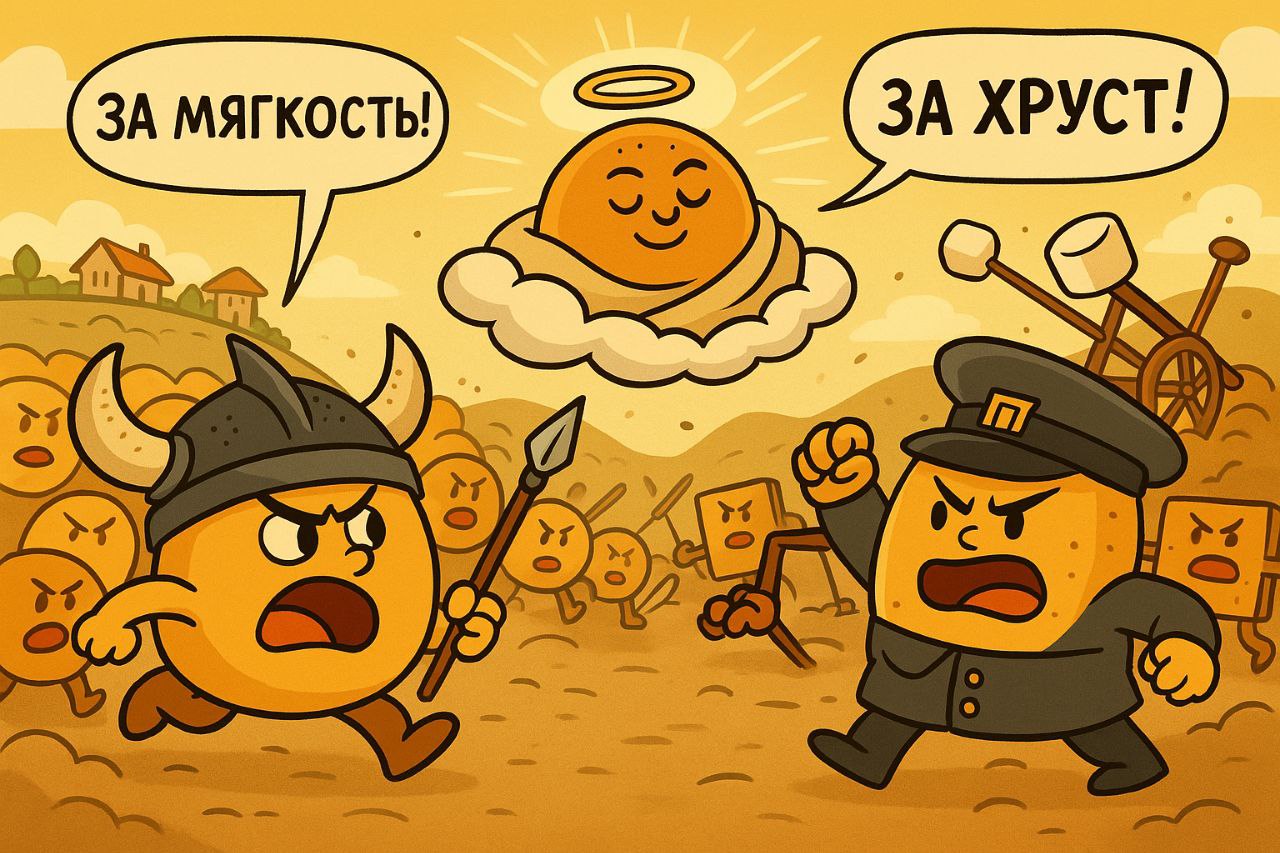 Война колобков и сухарей